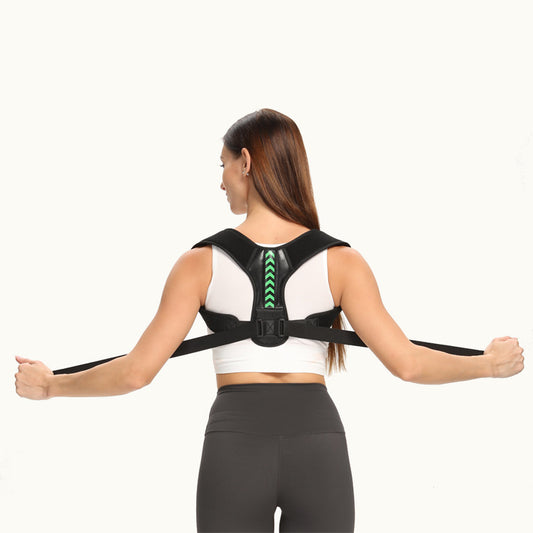 Adjustable posture support belt for back and shoulders