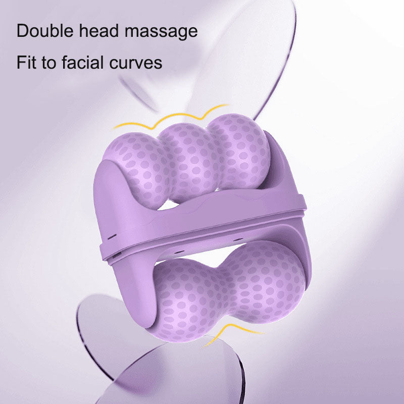 Cooling ice roller set for face and eyes with travel case